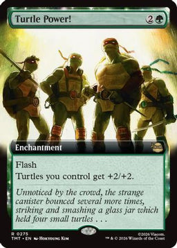 Turtle Power! (Extended Art) (TMT-275) - Teenage Mutant Ninja Turtles