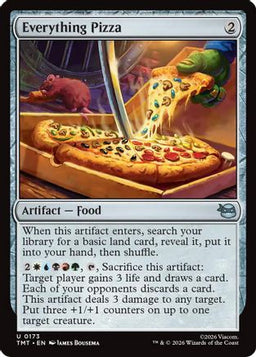 Everything Pizza (TMT-173) - Teenage Mutant Ninja Turtles Foil