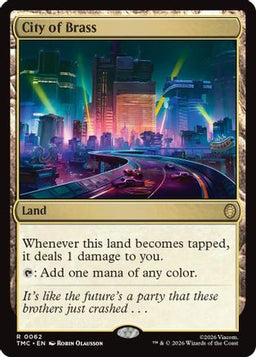 City of Brass (TMC-062) - Commander: Teenage Mutant Ninja Turtles