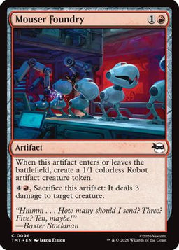 Mouser Foundry (TMT-096) - Teenage Mutant Ninja Turtles