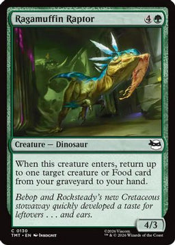 Ragamuffin Raptor (TMT-130) - Teenage Mutant Ninja Turtles