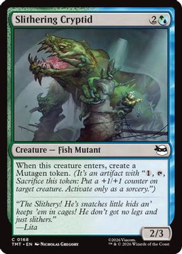 Slithering Cryptid (TMT-168) - Teenage Mutant Ninja Turtles