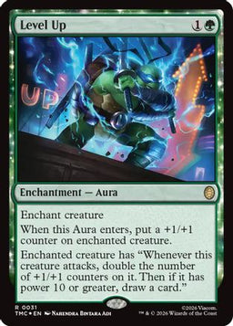 Level Up (Surge Foil) (TMC-031) - Commander: Teenage Mutant Ninja Turtles Foil