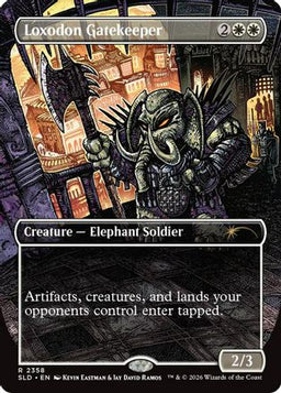 Loxodon Gatekeeper (2358) (SLD-2358) - Secret Lair Drop Series Foil