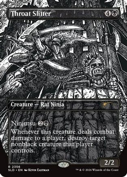 Throat Slitter (2356) (SLD-2356) - Secret Lair Drop Series Foil
