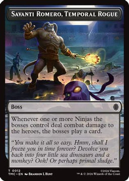 Savanti Romero, Temporal Rogue (TMC-012) - Commander: Teenage Mutant Ninja Turtles