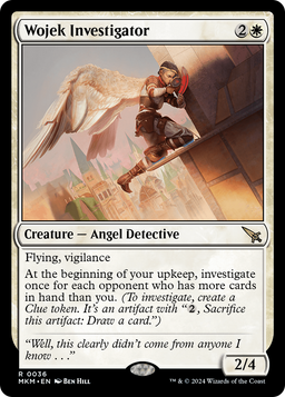 Wojek Investigator (b) (MKM-036) - Murders at Karlov Manor Foil