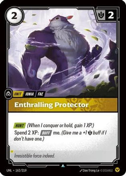 Enthralling Protector (162/219) - Unleashed Foil
