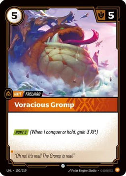 Voracious Gromp (100/219) - Unleashed
