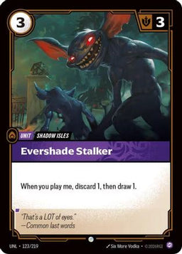 Evershade Stalker (123/219) - Unleashed