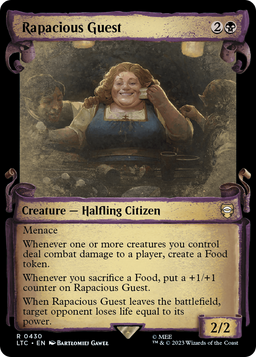 Rapacious Guest (Showcase Scrolls) (LTC-430) - Tales of Middle-earth Commander: (Showcase) Foil