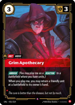 Grim Apothecary (021/219) - Unleashed Foil