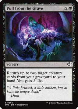 Pull from the Grave (SOS-095) - Secrets of Strixhaven Foil