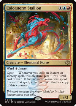 Colorstorm Stallion (SOS-180) - Secrets of Strixhaven