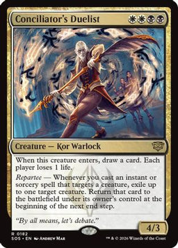 Conciliator's Duelist (SOS-182) - Secrets of Strixhaven Foil