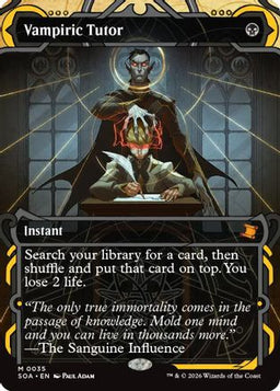 Vampiric Tutor (SOA-035) - Secrets of Strixhaven: Mystical Archive