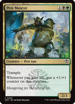 Pest Mascot (SOS-209) - Secrets of Strixhaven Foil