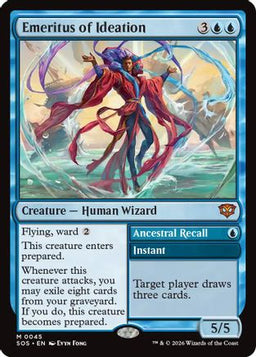 Emeritus of Ideation (SOS-045) - Secrets of Strixhaven