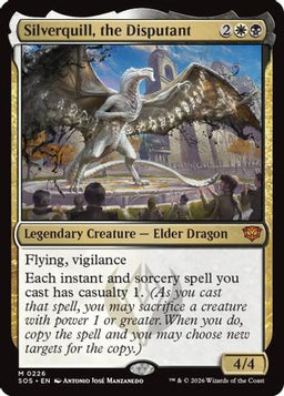Silverquill, the Disputant (SOS-226) - Secrets of Strixhaven