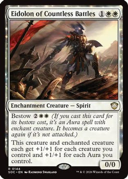 Eidolon of Countless Battles (SOC-144) - Commander: Secrets of Strixhaven