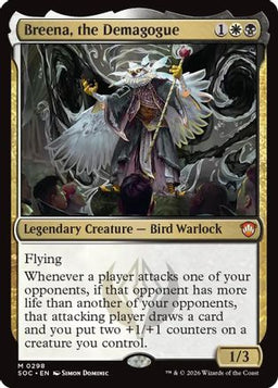 Breena, the Demagogue (SOC-298) - Commander: Secrets of Strixhaven