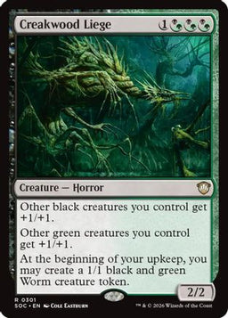 Creakwood Liege (SOC-301) - Commander: Secrets of Strixhaven