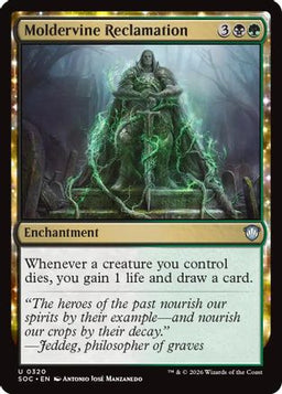 Moldervine Reclamation (SOC-320) - Commander: Secrets of Strixhaven