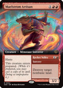 Maelstrom Artisan (Extended Art) (SOS-334) - Secrets of Strixhaven Foil