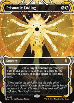 Prismatic Ending (SOA-007) - Secrets of Strixhaven: Mystical Archive Foil