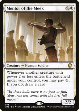 Mentor of the Meek (VOC-093) - Crimson Vow Commander
