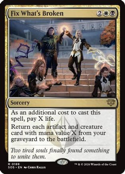 Fix What's Broken (SOS-188) - Secrets of Strixhaven Foil