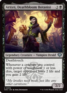 Arnyn, Deathbloom Botanist (SOS-074) - Secrets of Strixhaven