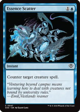 Essence Scatter (SOS-047) - Secrets of Strixhaven Foil