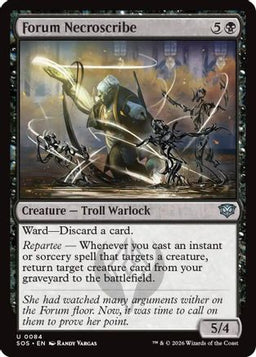 Forum Necroscribe (SOS-084) - Secrets of Strixhaven Foil