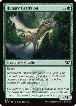 Hungry Graffalon (SOS-151) - Secrets of Strixhaven Foil