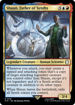 Shaun, Father of Synths (PIP-119) - Fallout Foil