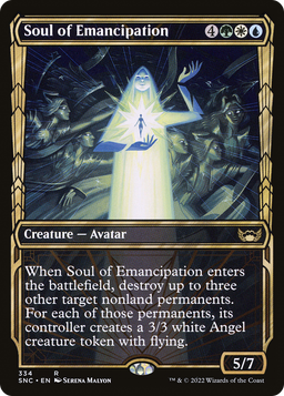 Soul of Emancipation (Showcase) (SNC-334) - Streets of New Capenna: (Showcase)
