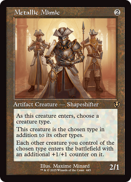 Metallic Mimic (Retro Frame) (INR-445) - Innistrad Remastered Foil