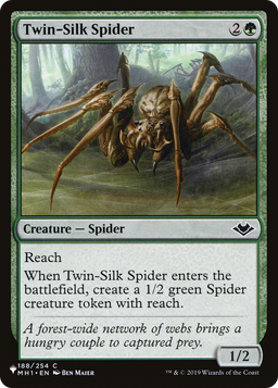 Twin-Silk Spider (LIST-MH1-188) - The List
