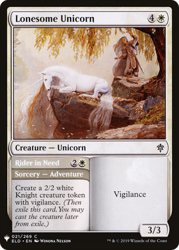 Lonesome Unicorn (LIST-021) - The List