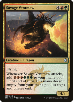 Savage Ventmaw (DTK-231) - Dragons of Tarkir