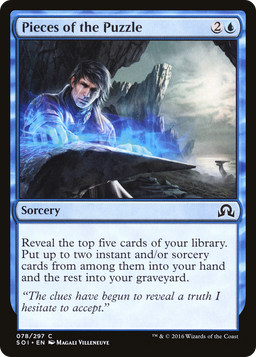 Pieces of the Puzzle (SOI-078) - Shadows over Innistrad