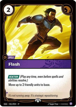 Flash (011/024) - Riftbound Organized Play Promotional Cards
