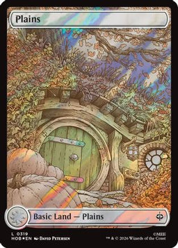 Plains (0319) (Surge Foil) (HOB-319) - The Hobbit Foil
