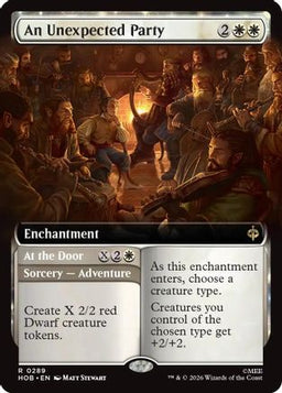 An Unexpected Party (Extended Art) (HOB-289) - The Hobbit Foil