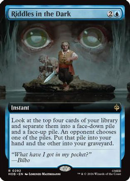 Riddles in the Dark (Extended Art) (HOB-292) - The Hobbit Foil
