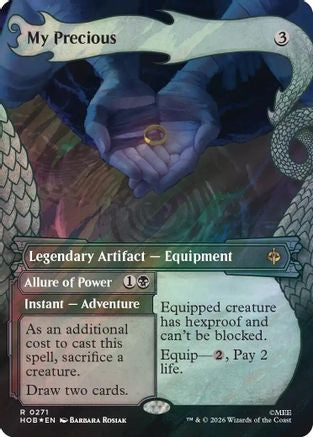 My Precious (Showcase) (Surge Foil) (HOB-271) - The Hobbit Foil