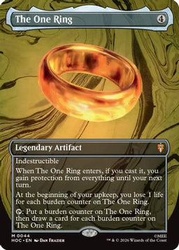 The One Ring (Borderless) (HOC-044) - The Hobbit
