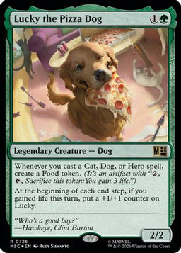 Lucky the Pizza Dog (MSC-726) - Commander: Marvel Super Heroes