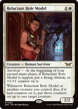 Reluctant Role Model (0289) (DSK-289) - Duskmourn: House of Horror